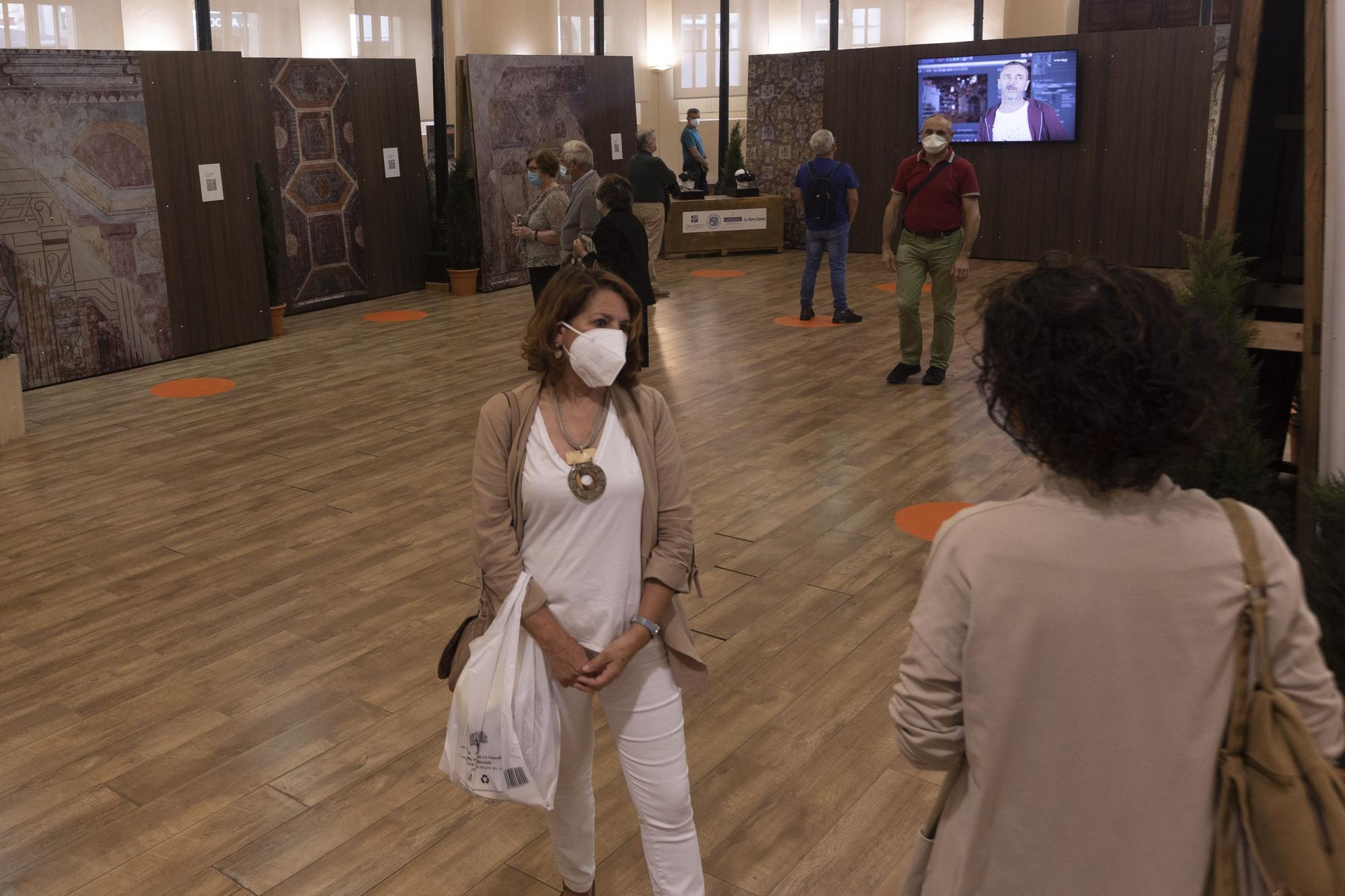 Exposición sobre las pinturas de la iglesia de Santullano