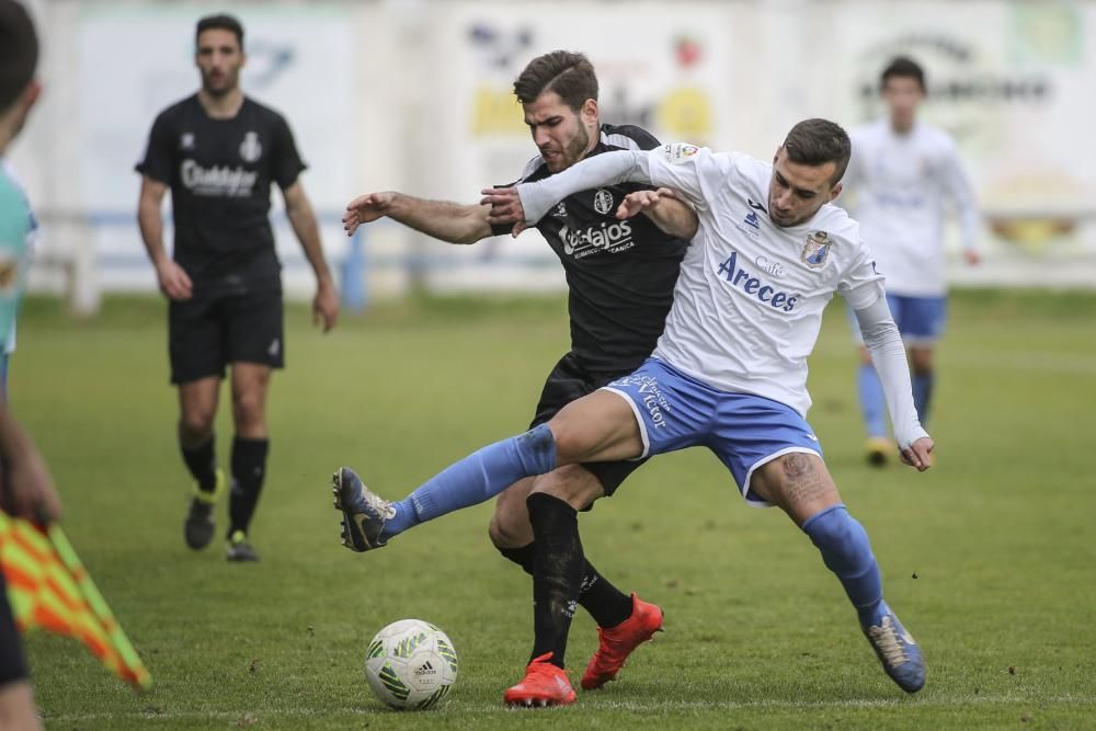 El partido entre el Mosconia y el Real Avilés, en imágenes