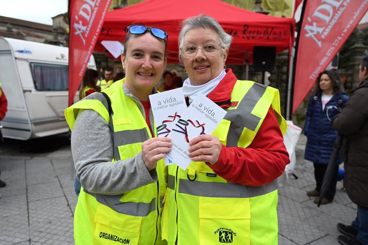 Eveline y Prado, nuevas voluntarias de Asampo.