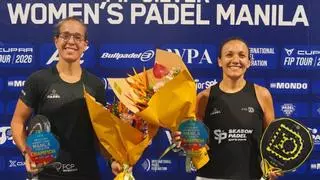 Sainz y Riera conquistan Manila en un torneo histórico para el pádel femenino