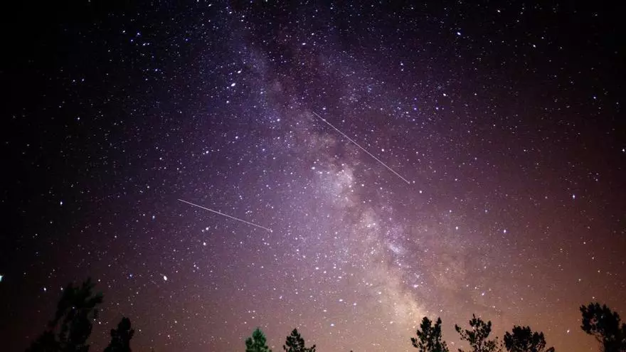 Ya se puede disfrutar en Valencia de la lluvia de las perseidas