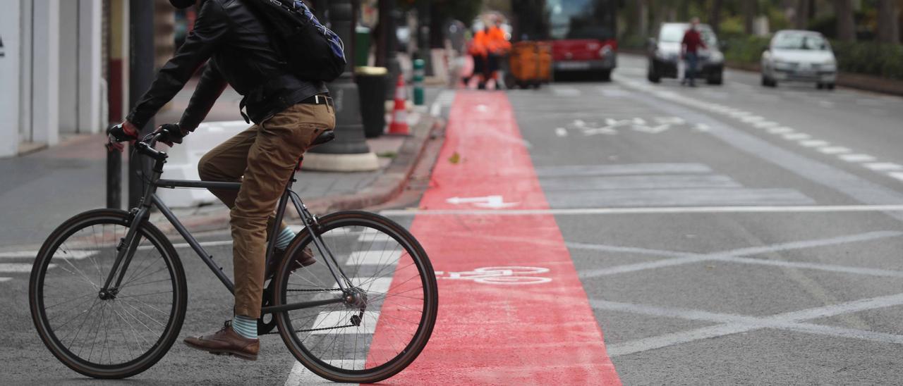 La bici es un medio de transporte en alza.