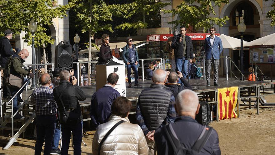 El correllengua arriba a Girona amb diferents activitats en defensa del català