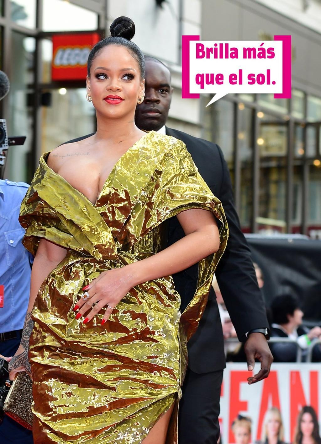 Rihanna brilla y arrasa por donde pasa