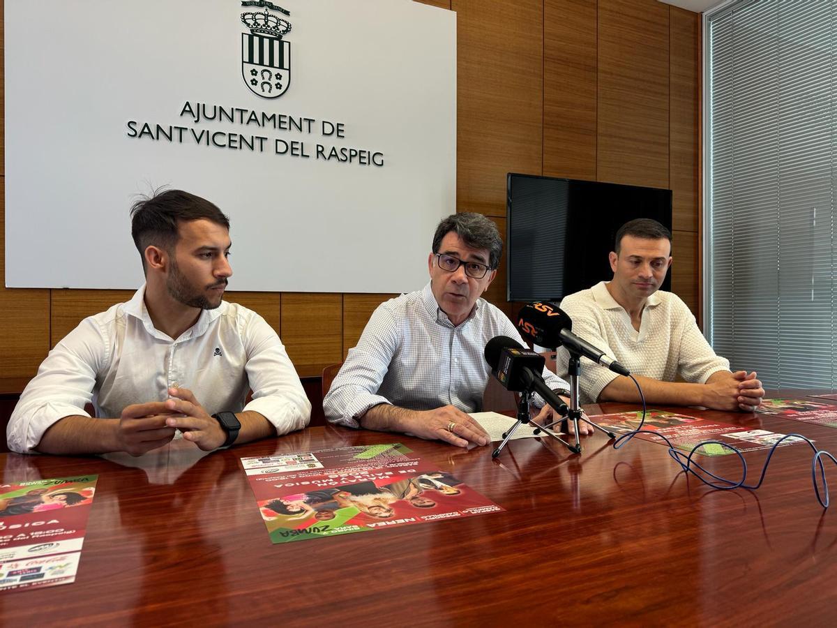 Presentación del maratón en San Vicente