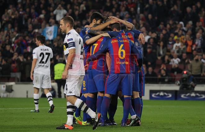 Las imágenes del FC Barcelona, 4 - Borussia Moenchengladbach, 0