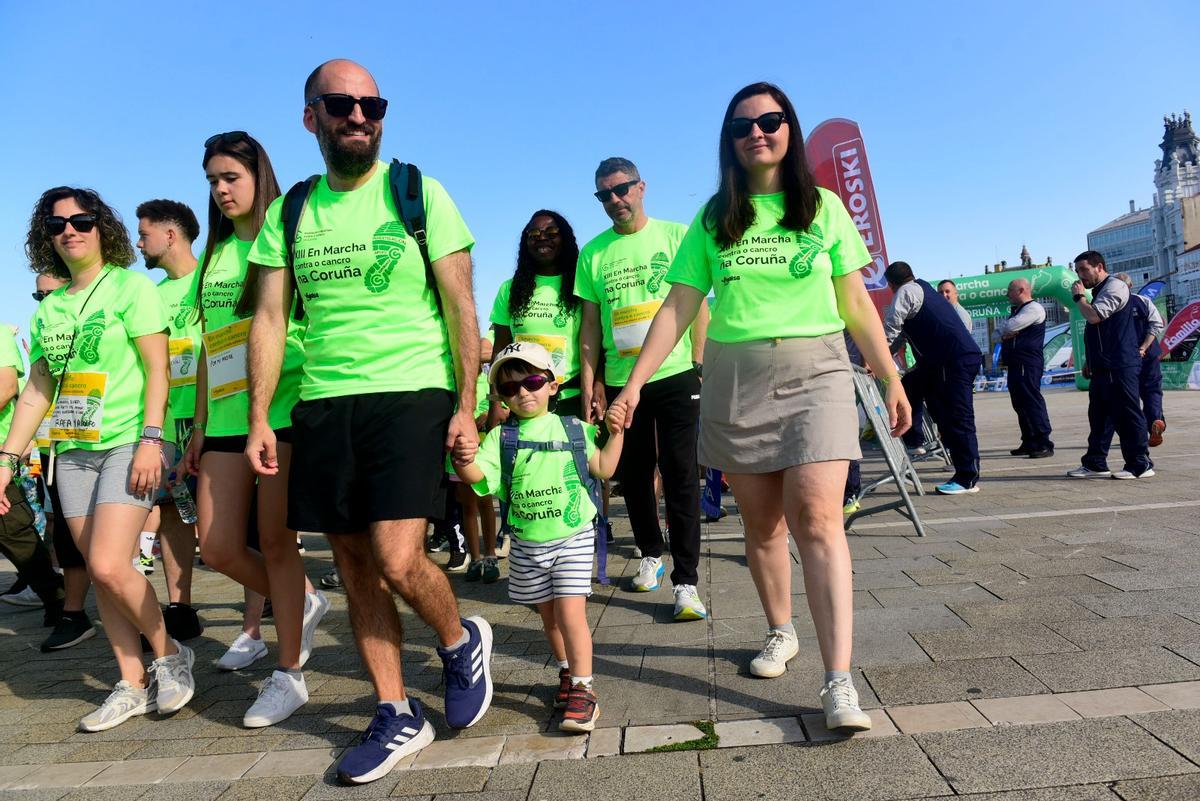 Marea verde contra el cáncer con más de 3.000 personas