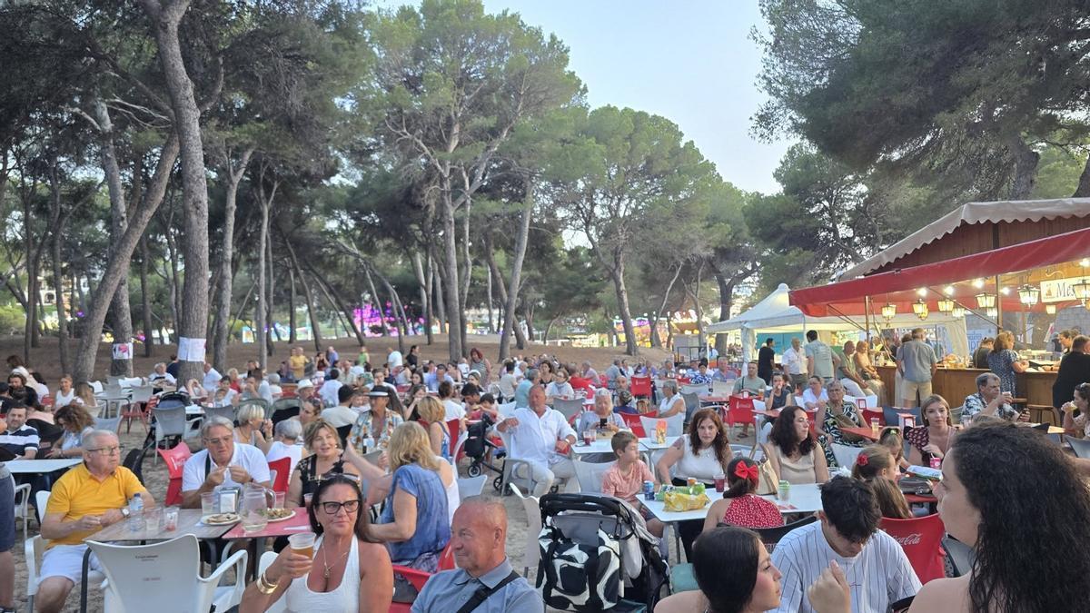 Las fiestas del Rocío se celebraban en la pinada de Santa Ponça
