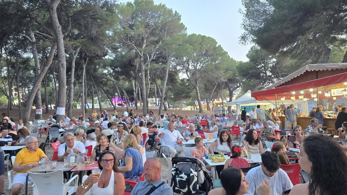 Las fiestas del Rocío se celebraban en la pinada de Santa Ponça