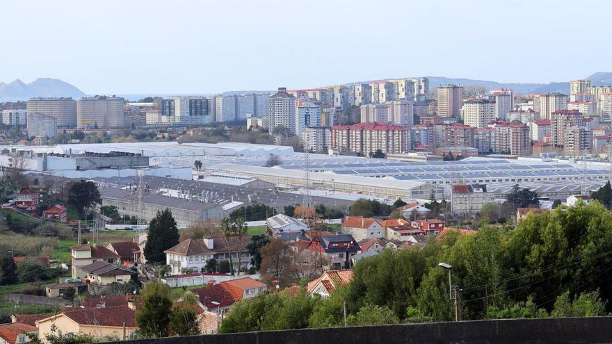 Los techos de Stellantis Vigo, con las placas solares ya instaladas.