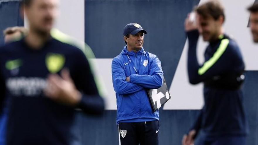 José González, en un entrenamiento