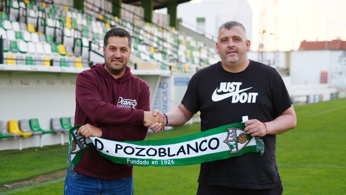 Alberto Fernández, el nuevo entrenador del CD Pozoblanco.