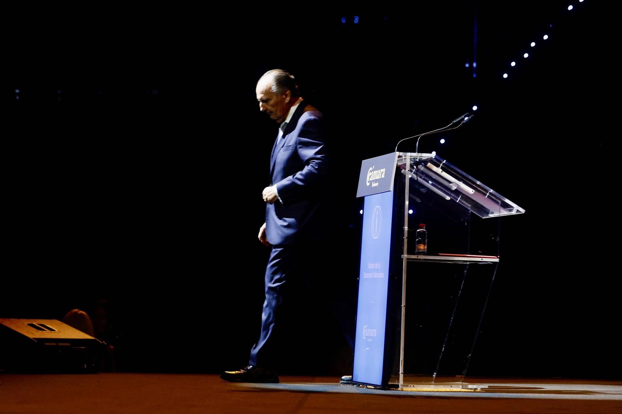 La 'Noche de la Economía Valenciana' de la Cámara Valencia, en imágenes