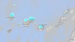 La Aemet pronostica para este viernes intervalos nubosos y posibles precipitaciones al norte de Canarias