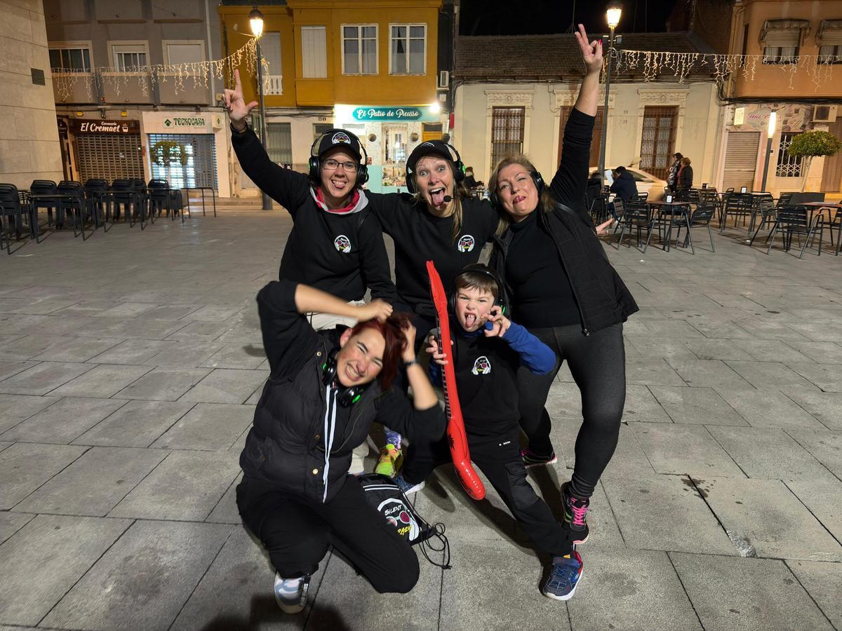 Uno de los tours silenciosos que se celebran en el municipio de San Vicente del Raspeig.