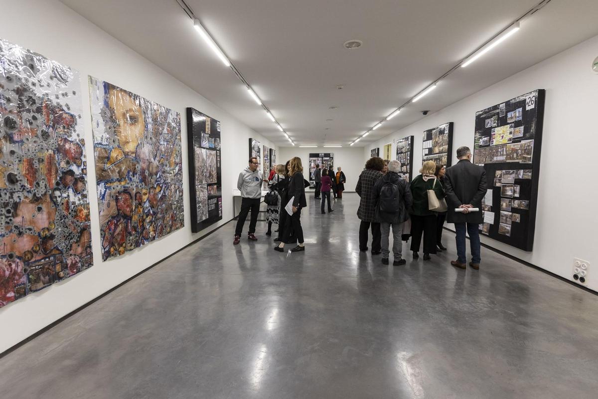 Exposición en el Museo de Arte Contemporáneo de Cáceres.