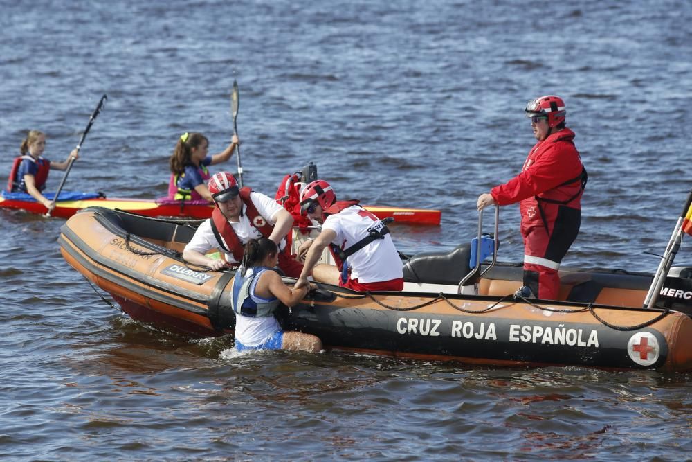 Regata de San Agustín en la ría de Avilés