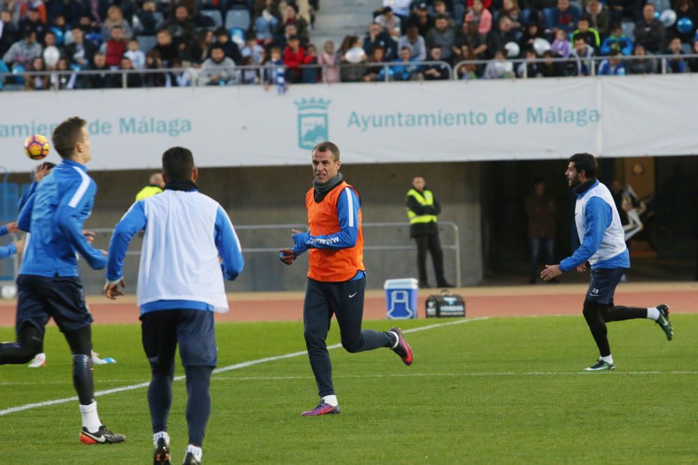 Jornada de puertas abiertas del Málaga CF