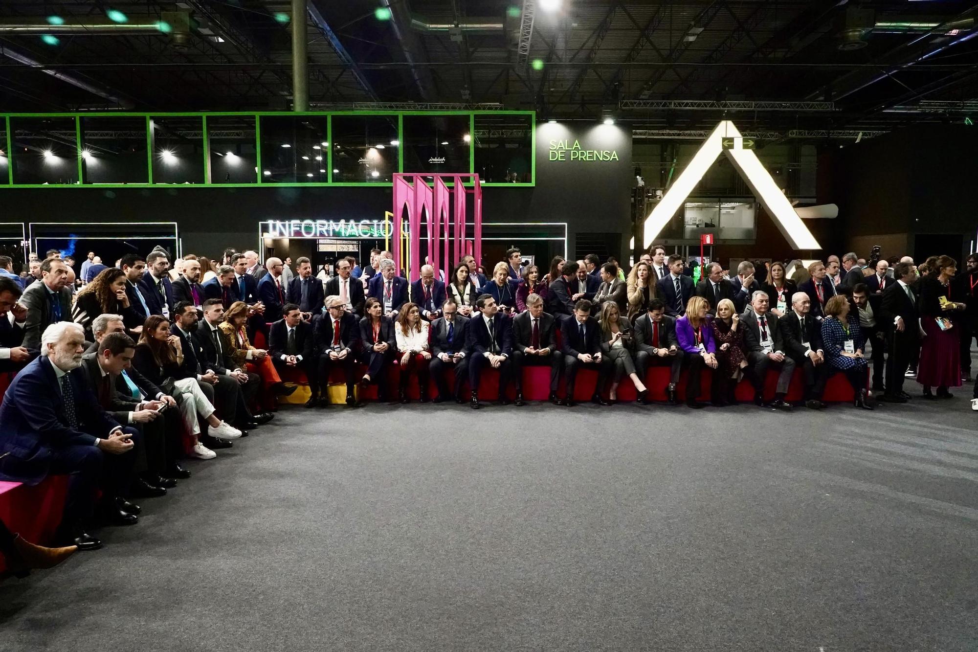 Arturo Bernal, en el stand de Andalucía de Fitur 2024.