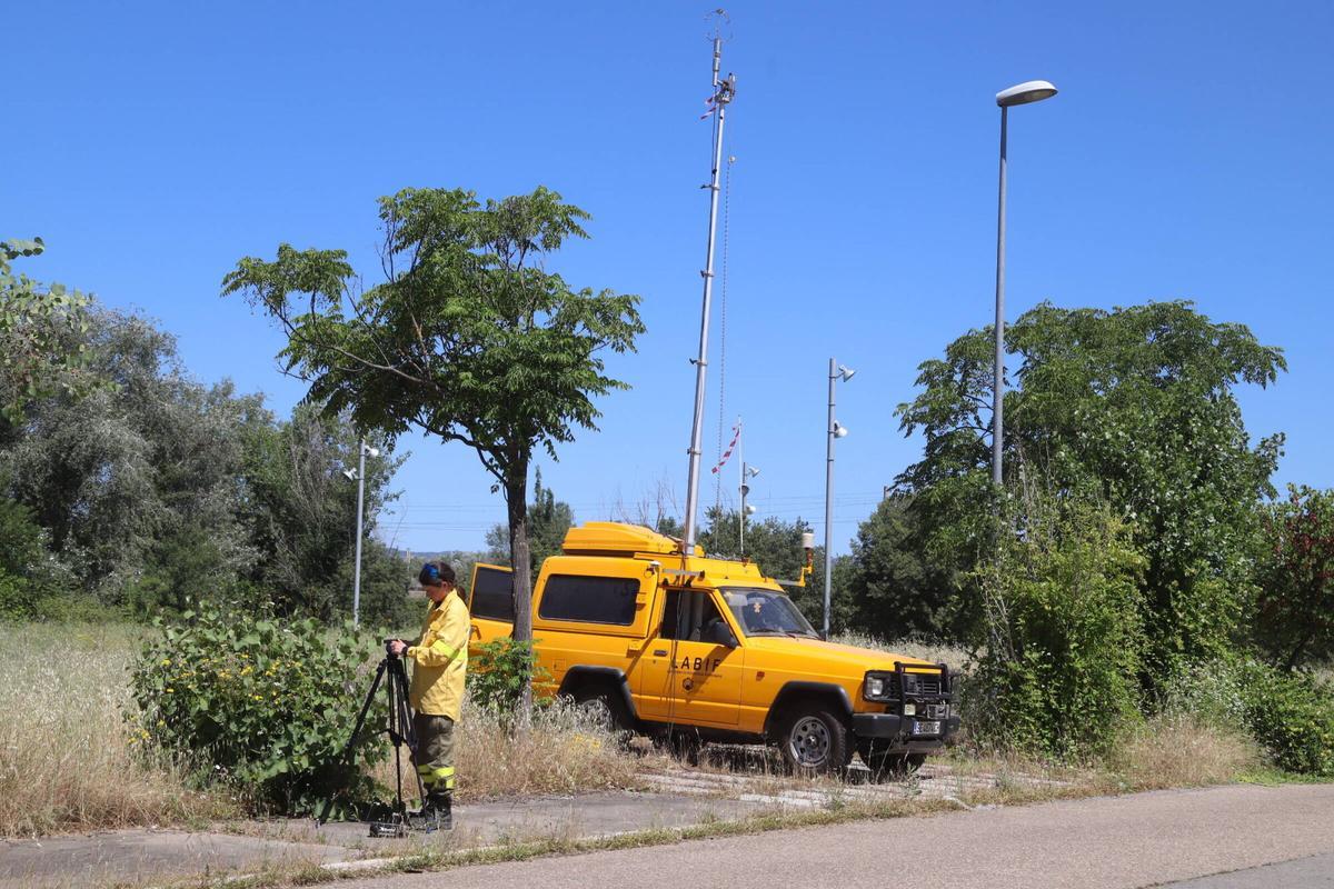 Fuego controlado en Las Quemadas y Rabanales