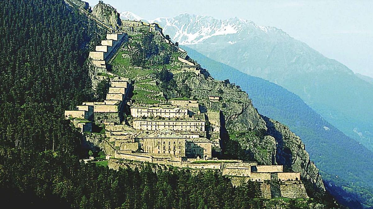 Fuerte de Fenestrelle, símbolo de Turín.  AFPT Archivio Provincia di Torino. Andrea Vettoretti.