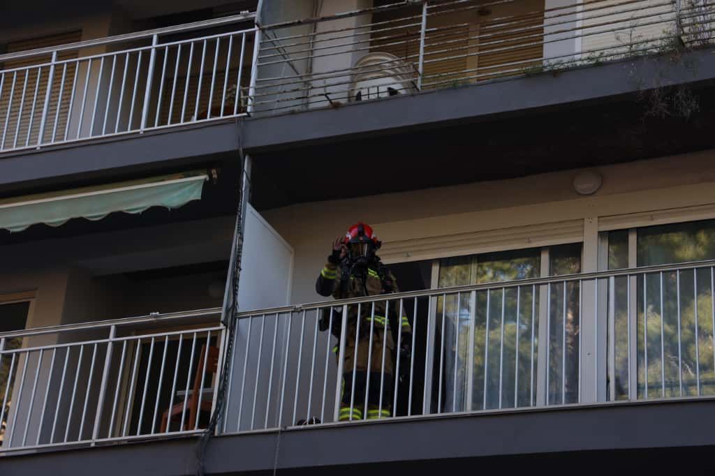 Incendio en una vivienda del barrio de San Blas en Alicante