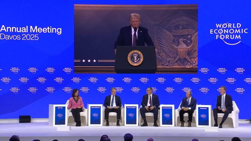 Trump destaca la labor de Ana Botín en el Santander: &quot;Conozco mucho tu banco y has hecho un trabajo fantástico&quot;