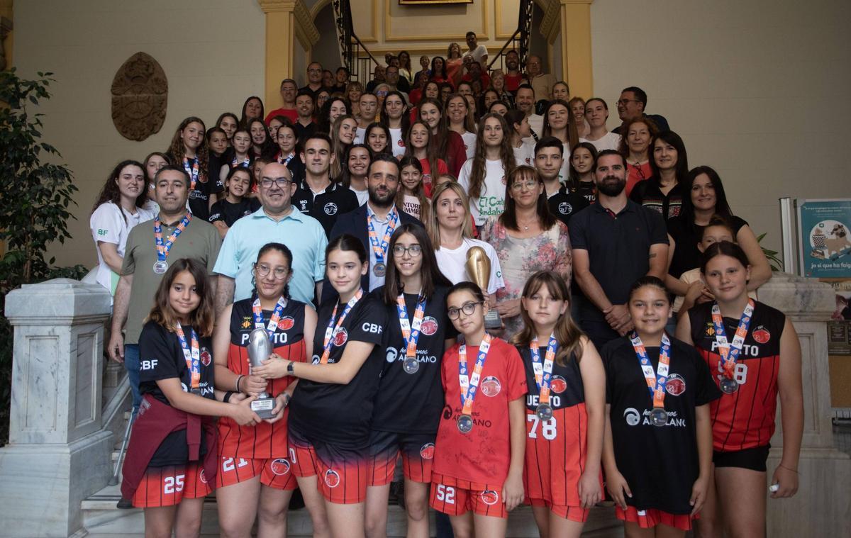 Protagonistas de la recepción.