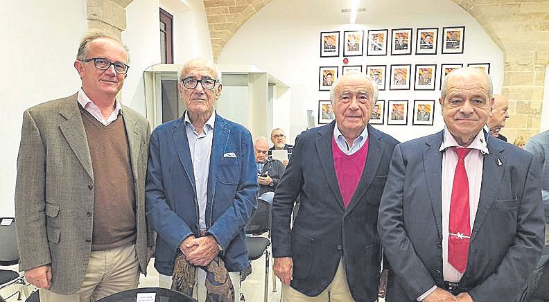 José Escalas, Miguel Burguera, Guillermo Montserrat y Bartolomé Oliver.