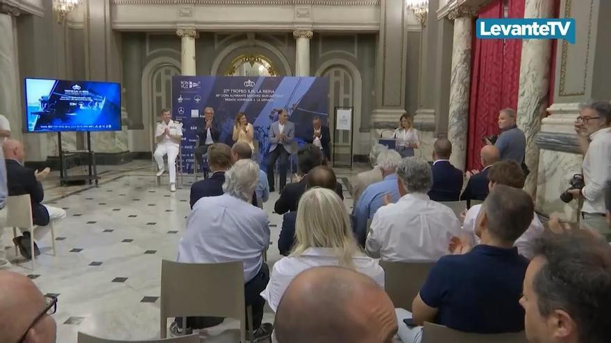 Presentación del Trofeo SM. La Reina de vela