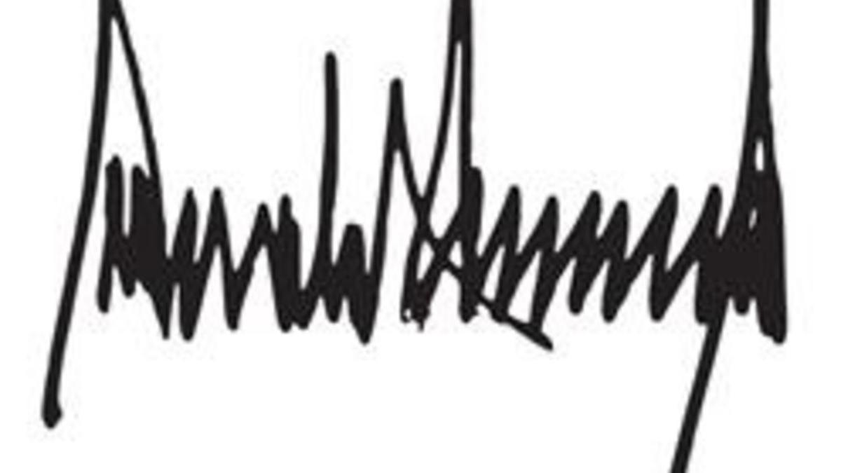 Firma de Donald Trump