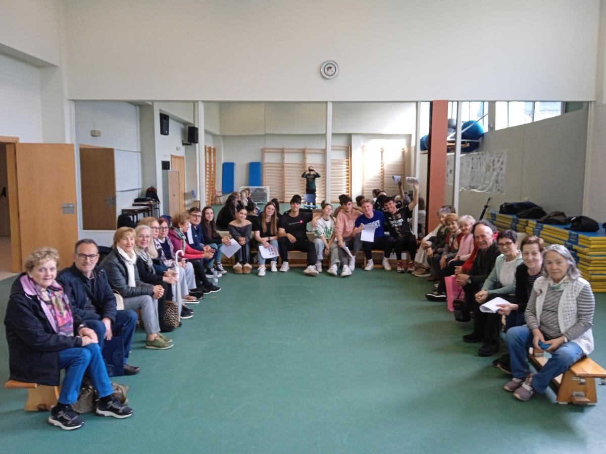 Integrantes del proyecto de Aprendizaje Servicio de la Facultad de Educación de Zamora