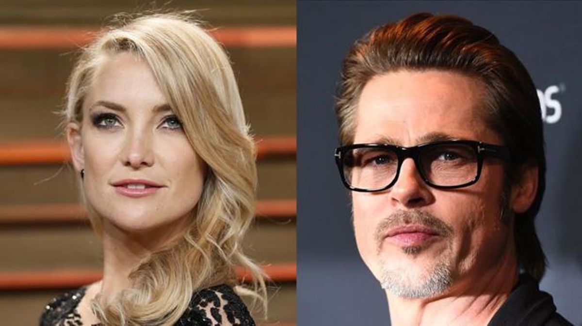 Es confirma la relació de Katye Hudson amb Brad Pitt.