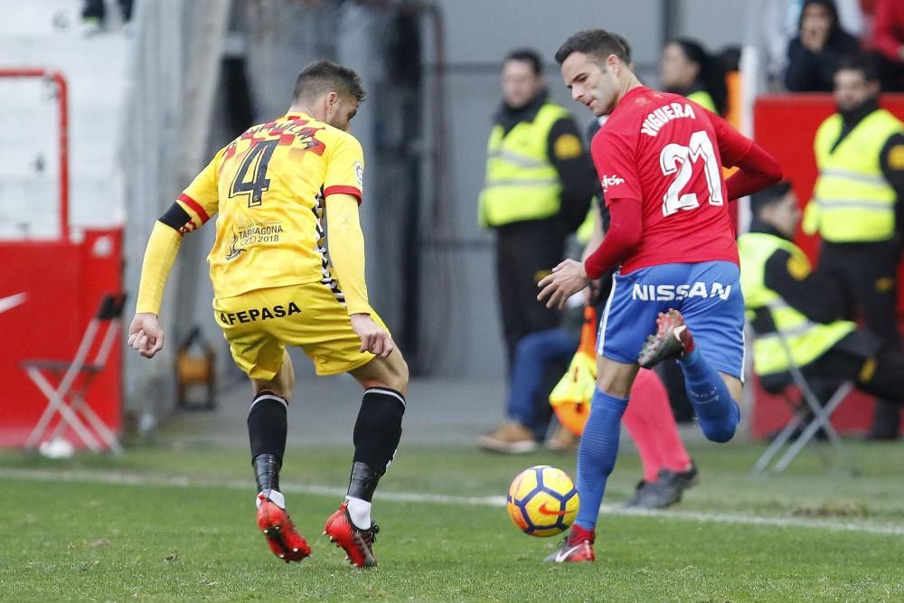 El Sporting - Nástic, en imágenes