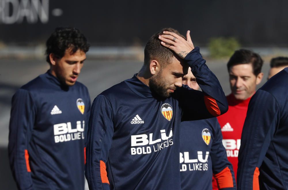 Así ha sido el último entrenamiento de esta semana del Valencia CF