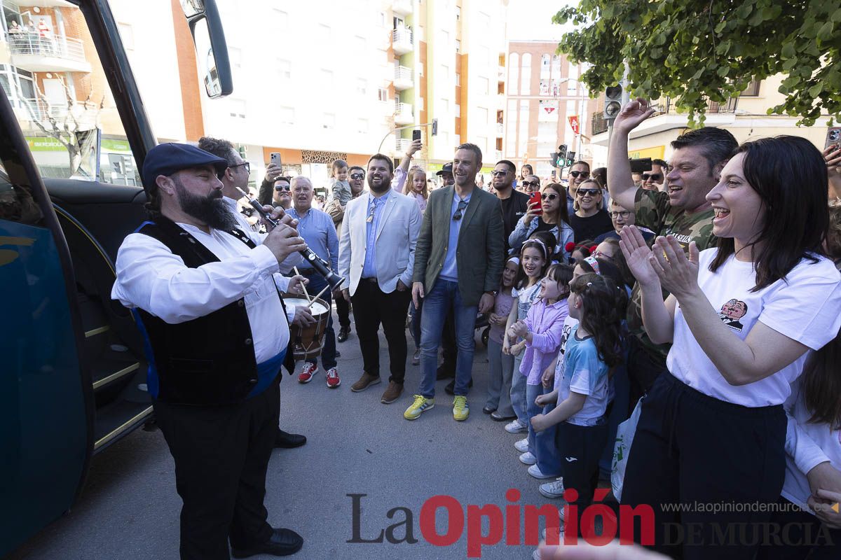 Así ha sido la llegada del 'Tío de la Pita' a Caravaca