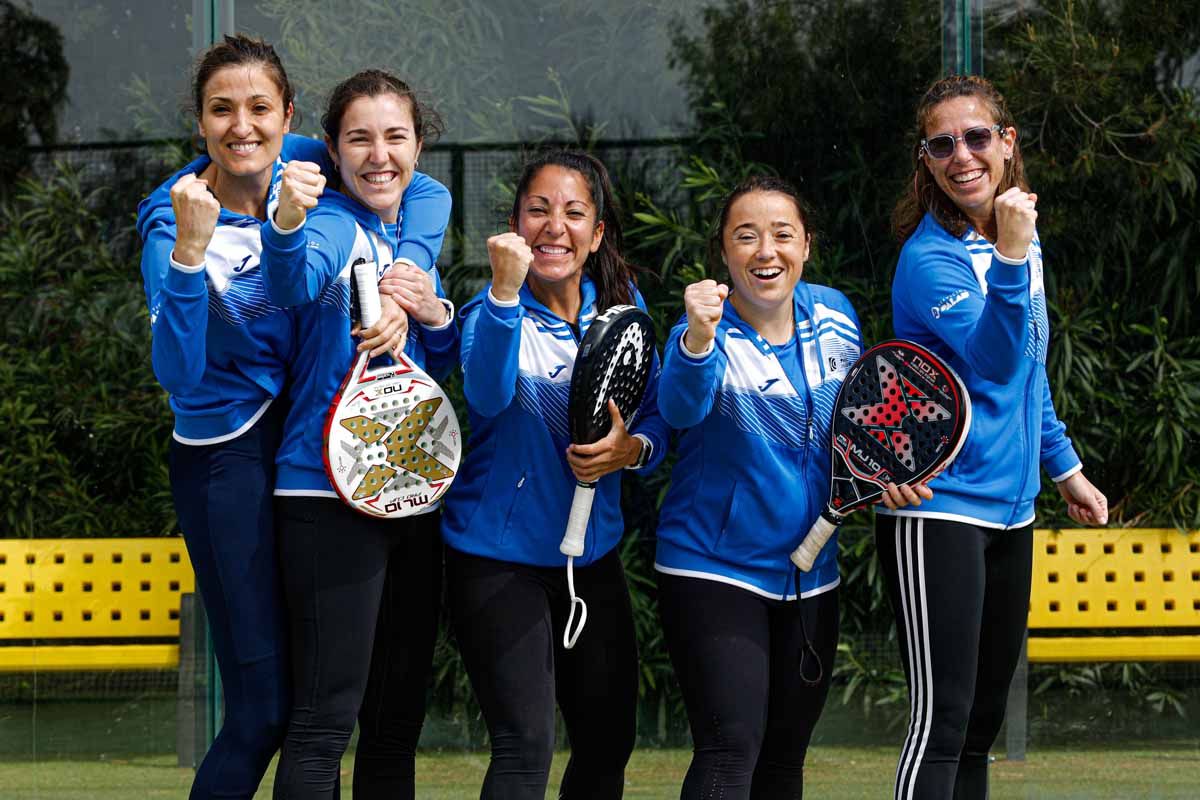 Pádel: De peonas a reinas del pádel nacional