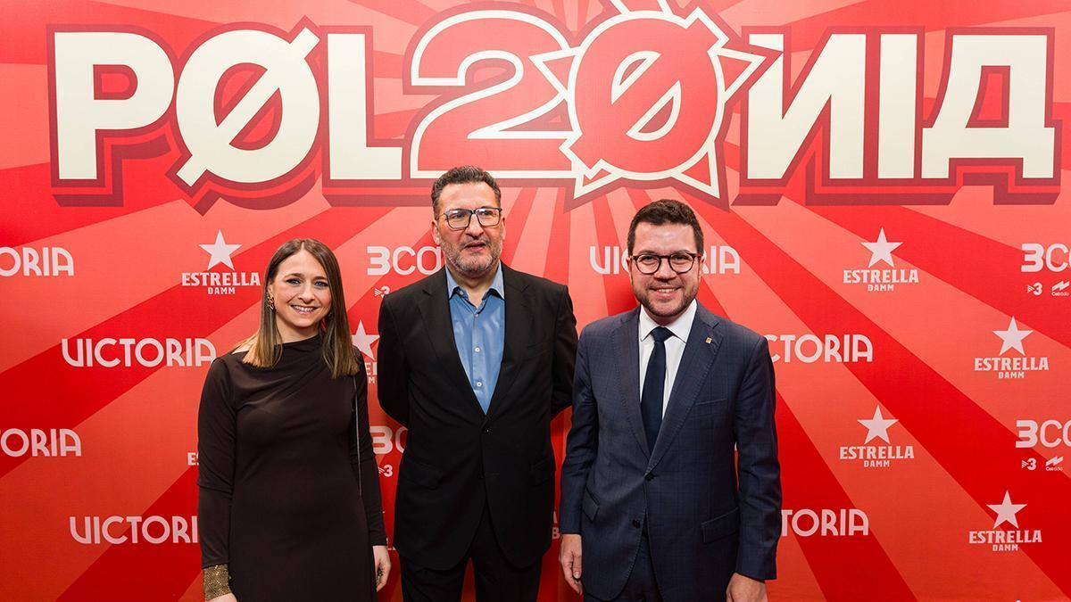 Alfombra roja del especial que celebra los 20 años de 'Polònia'