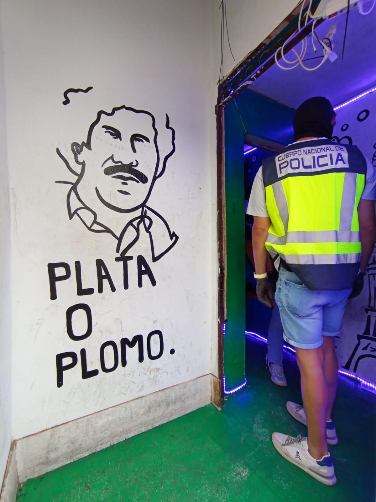 La redada antidroga en la Soledat, en imágenes