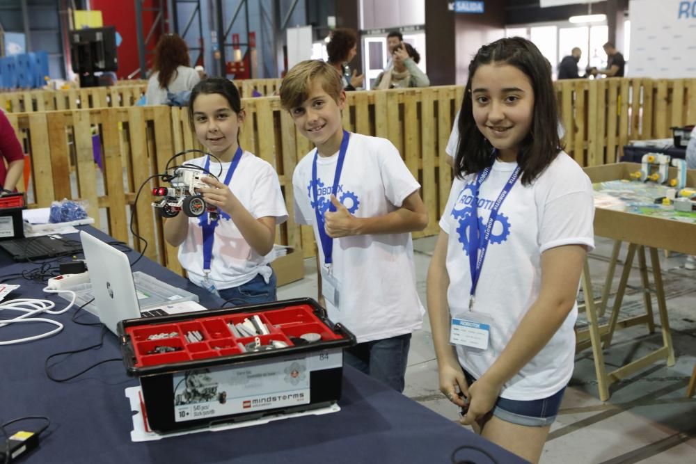 Liga de Robótica en la Feria de Muestras