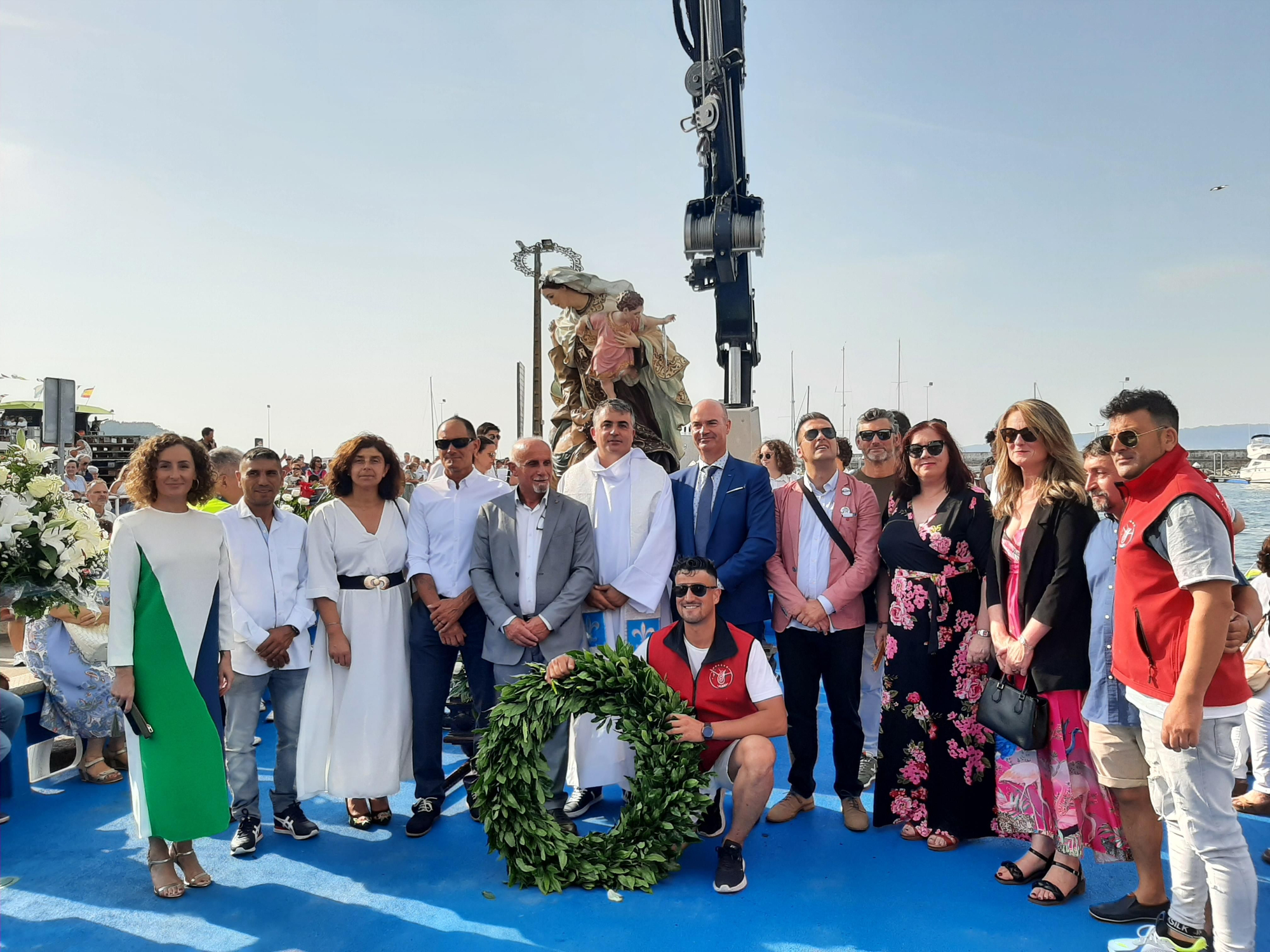 Las celebraciones de la Virgen del Carmen en Bueu