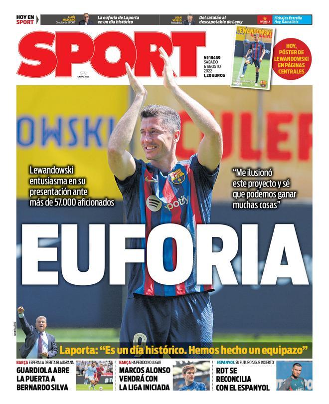 Las portadas de la prensa deportiva de hoy