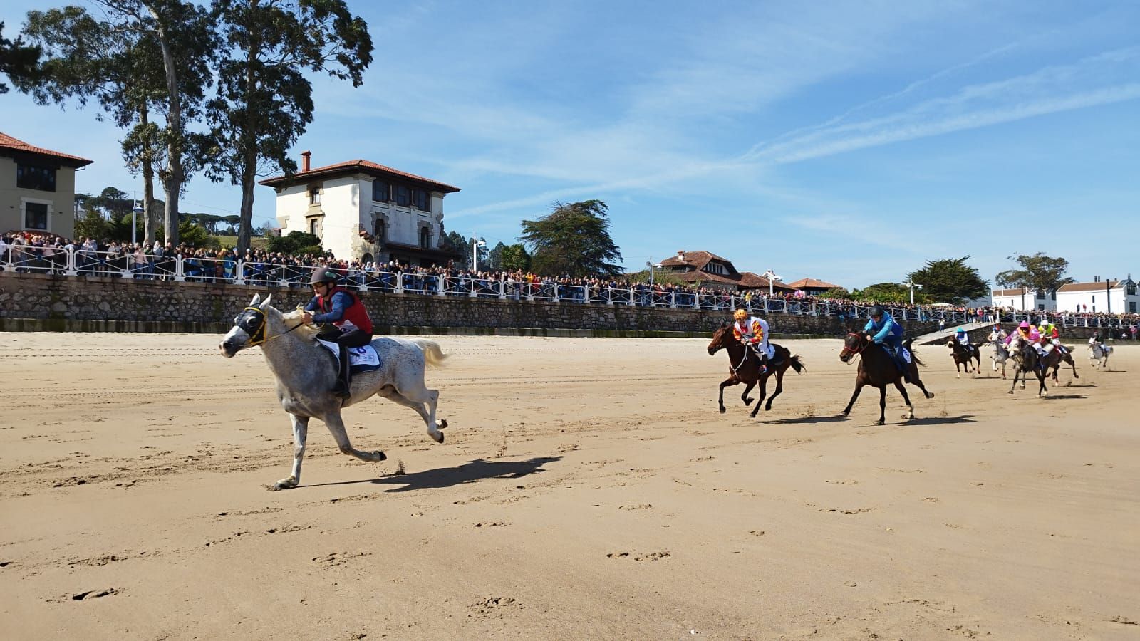 Carreras de caballos playa