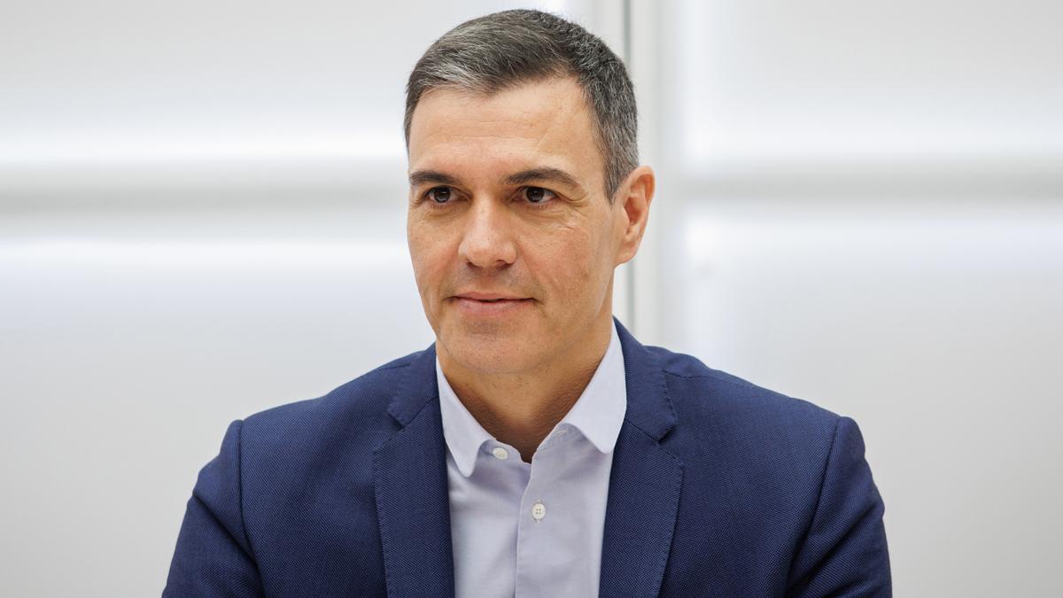 El presidente del Gobierno, Pedro Sánchez