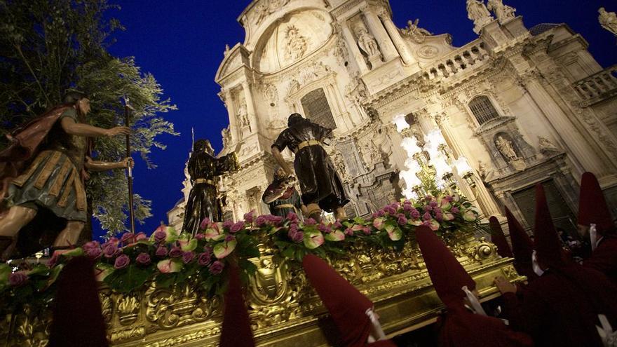 Todas las imágenes de la procesión del Cristo del Perdón en Murcia