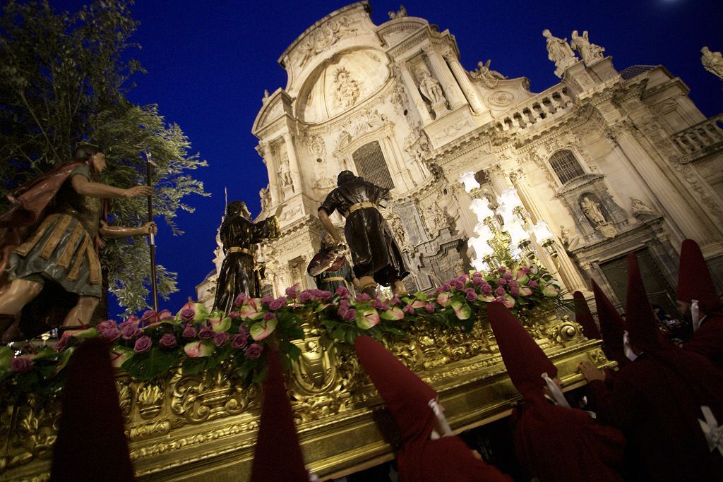 Semana Santa en Murcia: todas las imágenes de la procesión del Cristo del Perdón en Murcia