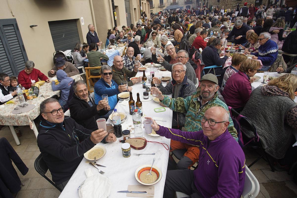Verges dinar popular carnaval sopa de Verges
