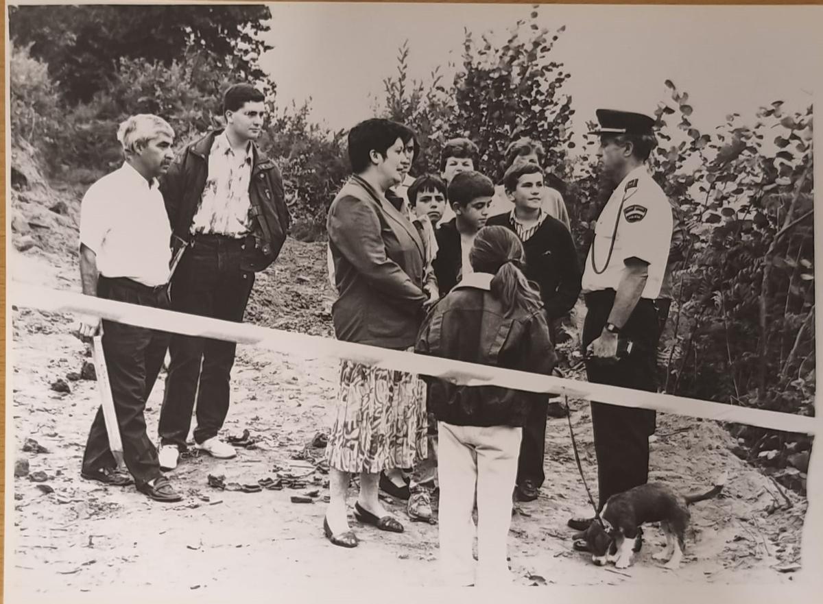 Movilización de vecinos de la zona sureste, en protesta por las obras en El Cueto.