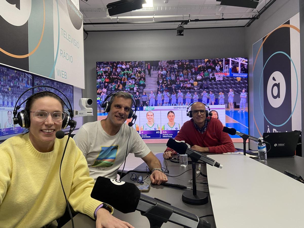 Anna Gómez, Nacho Rodilla y Josep Carbonell