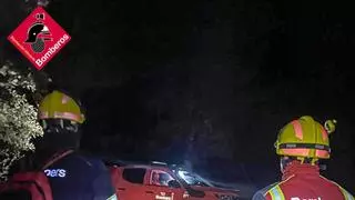 Rescatan a una senderista herida tras pasar la noche refugiada en una cueva en el Puig Campana